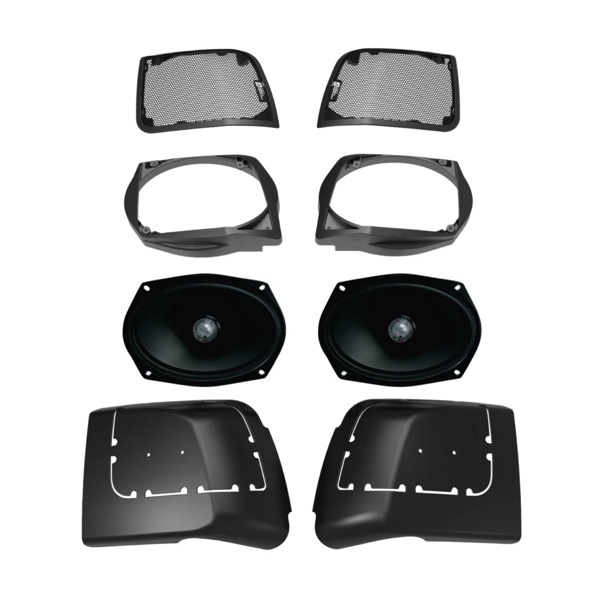 2014  Harley Davidson Cut in Lid Kit with ST69CX (4Ω) - RPMST694LK