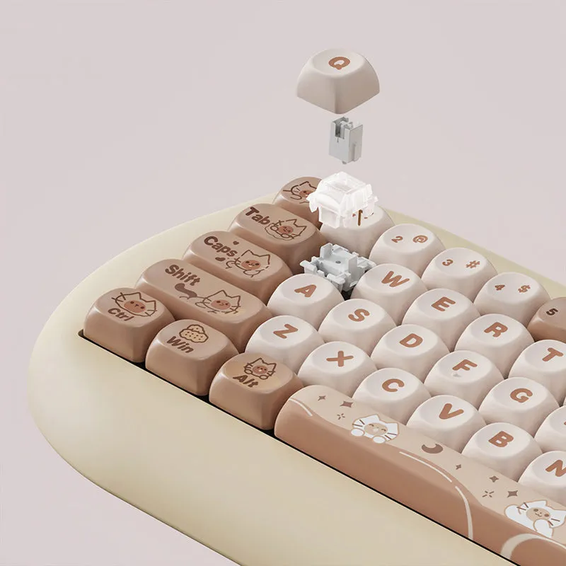 ACGAM C68 Kawaii Cat Hi-Fi Mechanical Keyboard