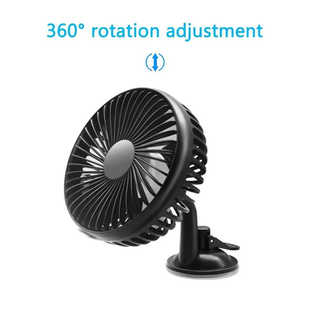 Adjustable Wind Cooling Car Fan