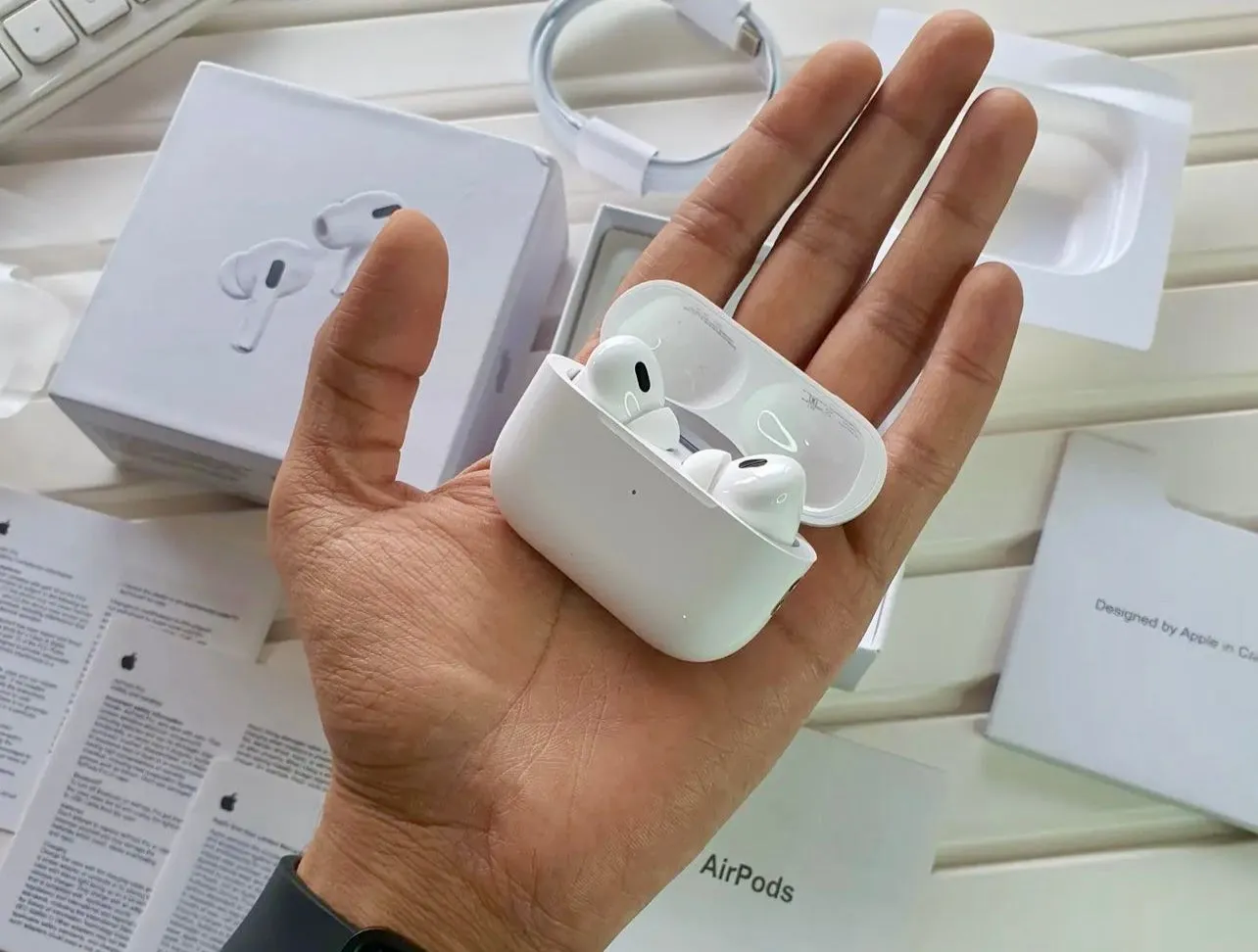 AirPods Pro-2 USA (Type C Cable) With 100% ANC Working