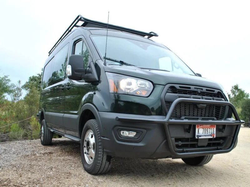 Aluminess Light Bar/Brush Guard for Ford Transit 2015-Present