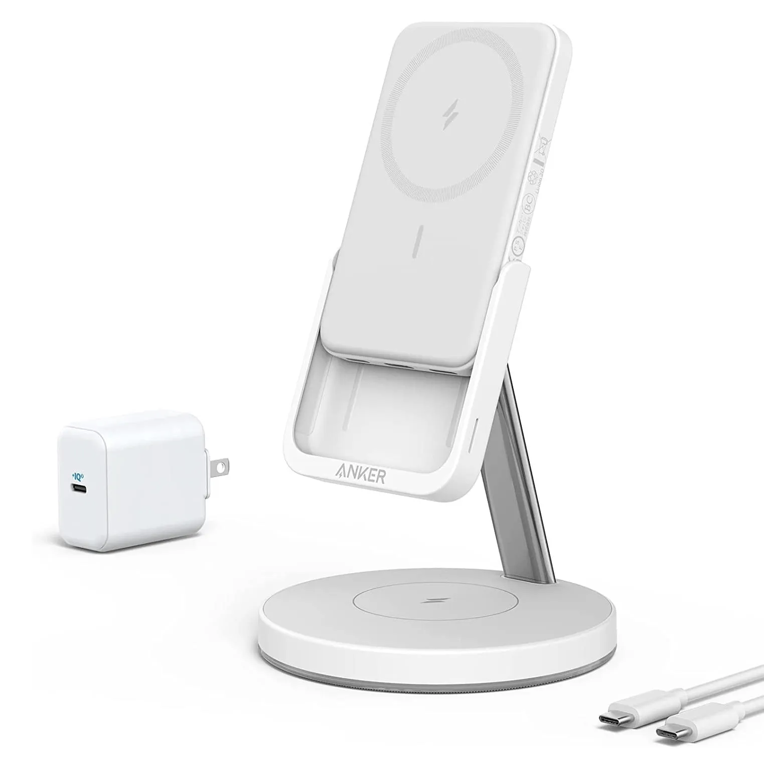 Anker 633 2-in-1 Wireless Charging Station (MagGo) - B25A7