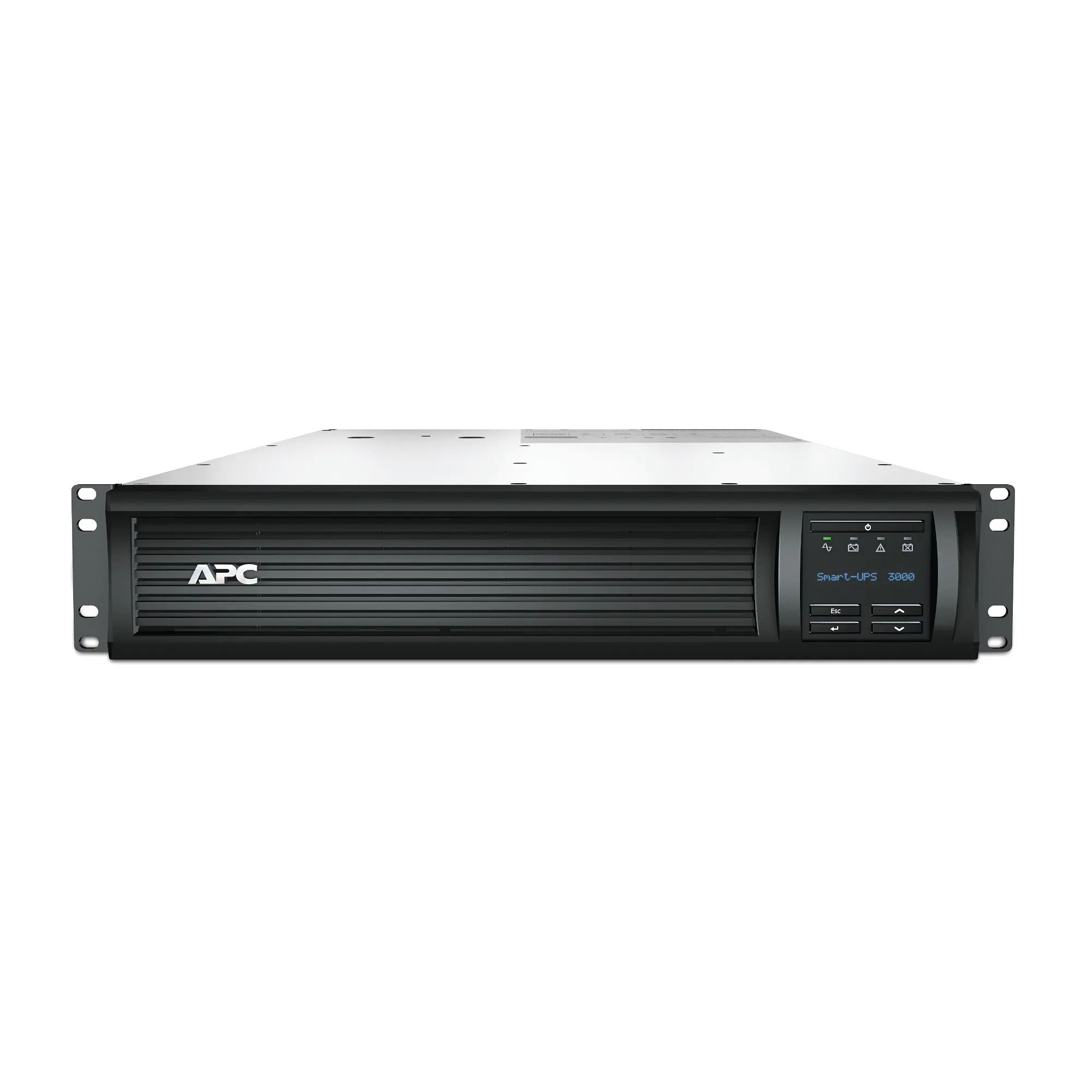 APC - Smart-UPS 3000VA LCD RM 2U 120V with Network Card