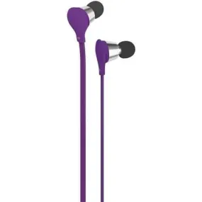 At&amp;amp;t Jive Noise-isolating Earbuds With Microphone (purple) (pack of 1 Ea)