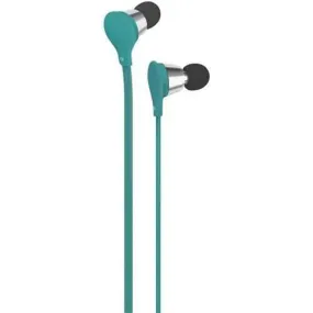 At&amp;amp;t Jive Noise-isolating Earbuds With Microphone (turquoise) (pack of 1 Ea)