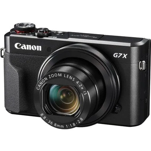 Canon PowerShot G7 X Mark II Digital Camera w/1 Inch CMOS Sensor and Tilt LCD Screen Touchscreen- Professional Bundle (1066C001)