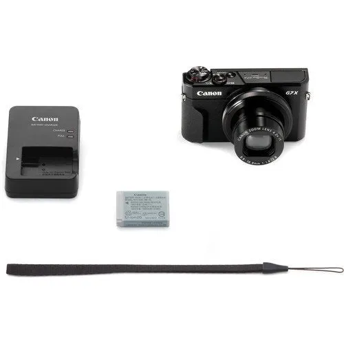 Canon PowerShot G7 X Mark II w/Accessories Bundle- Digital Camera w/1 Inch CMOS Sensor Tilt LCD Screen Touchscreen Acces