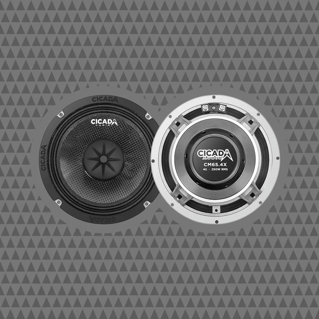 Cicada Audio 14CXK65.4 Mid-Bass Component Speaker Kit