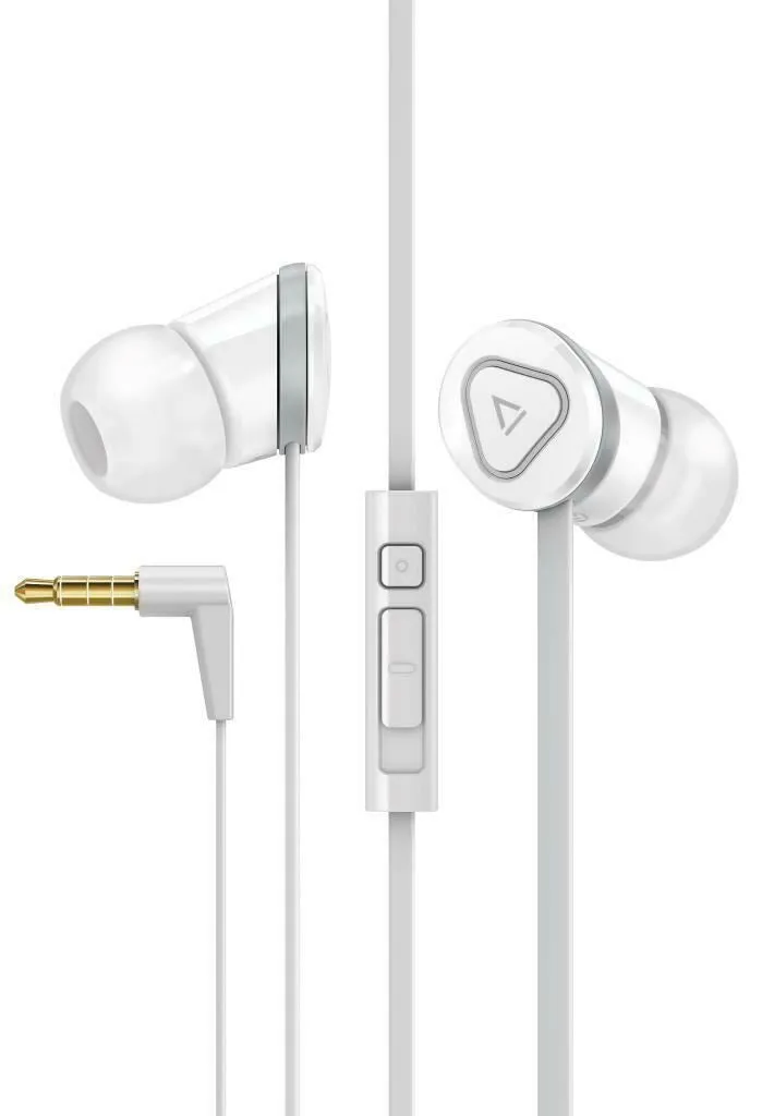 Creative Hitz MA500 White Noise Isolating In Ear Headset with Microphone