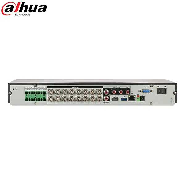 Dahua / HDCVI DVR / 16 Channels / Analytics  / 1U / Penta-brid / 8MP / 4K / HDD Sold Separately / DH-X82B3A