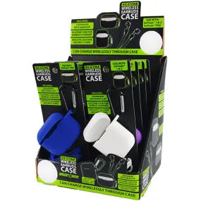 Earbud Case Silicone Assortment - 8 Pieces Per Retail Ready Display 88304