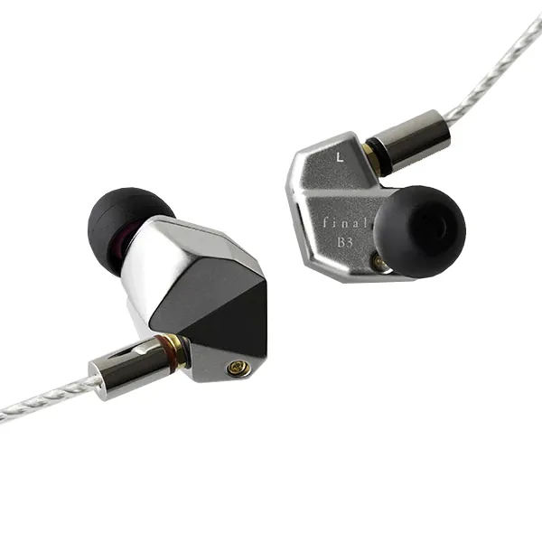 Final Audio B3 Dual BA Driver Earphones ( free Glow-in-the-Dark tips)