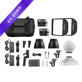 Godox ML30 2 Head Daylight (5600K) LED Light Kit (DEMO STOCK)