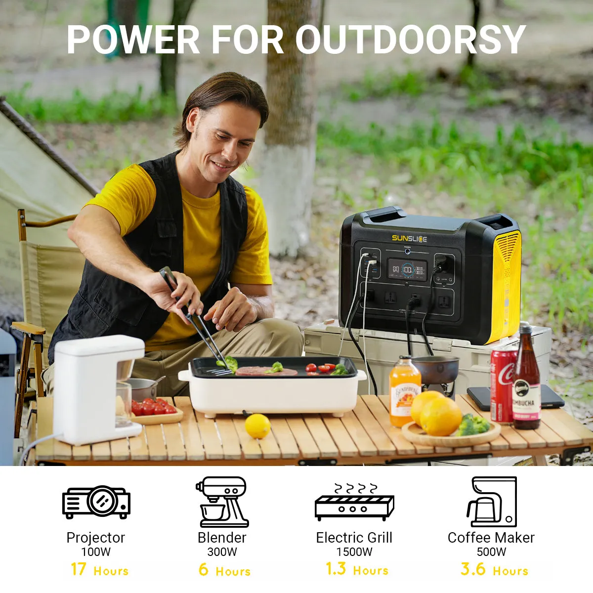 Gravity 2232Wh - 2400W Portable Solar Power Generator