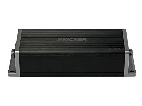 Kicker KEY200.4 Smart 4-Ch. Amplifier (auto-EQ/processor)