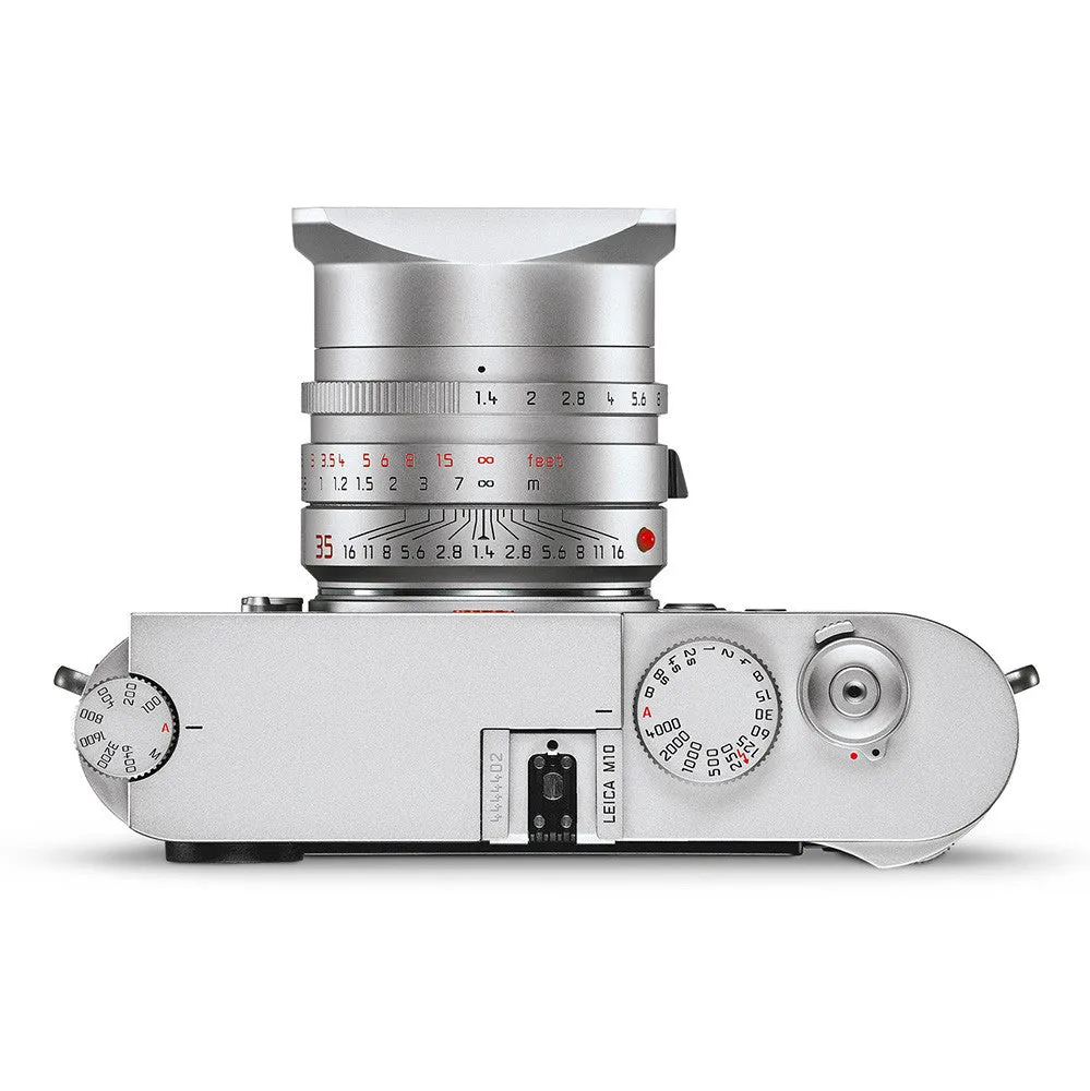 Leica M10, silver chrome finish