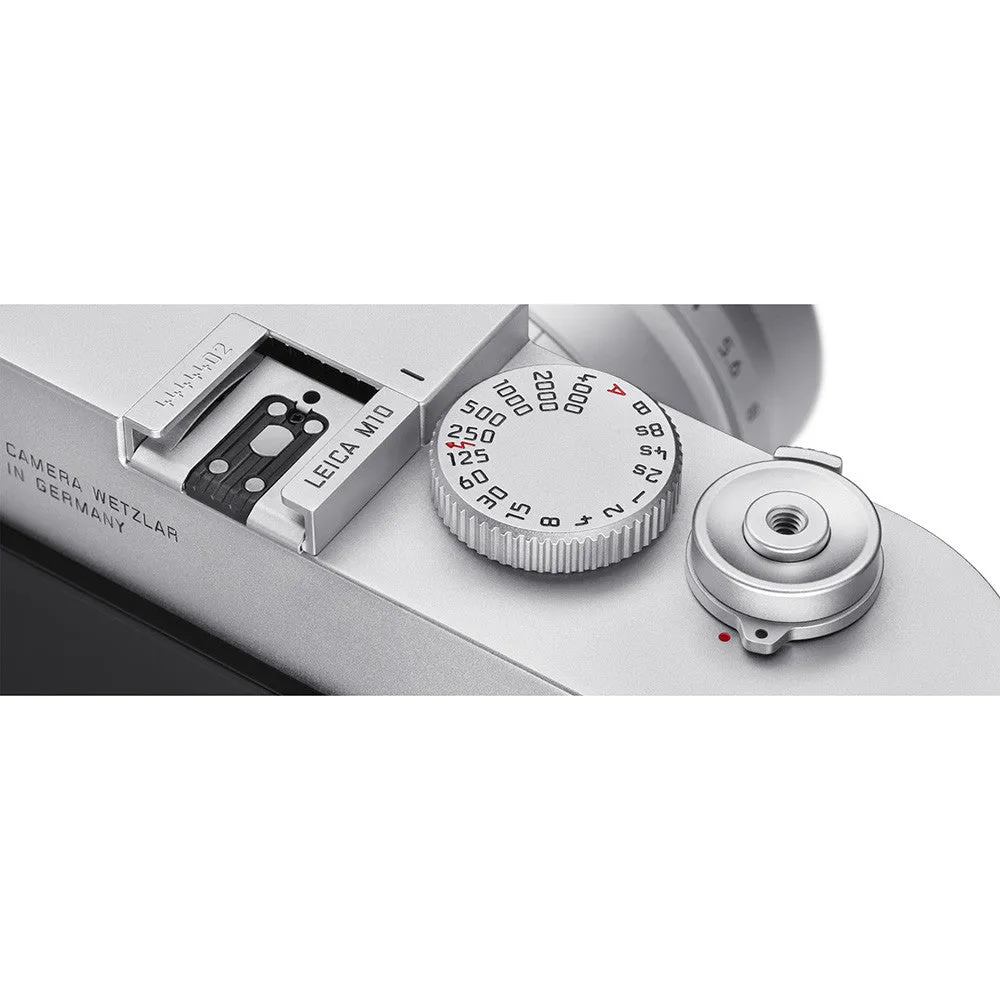 Leica M10, silver chrome finish