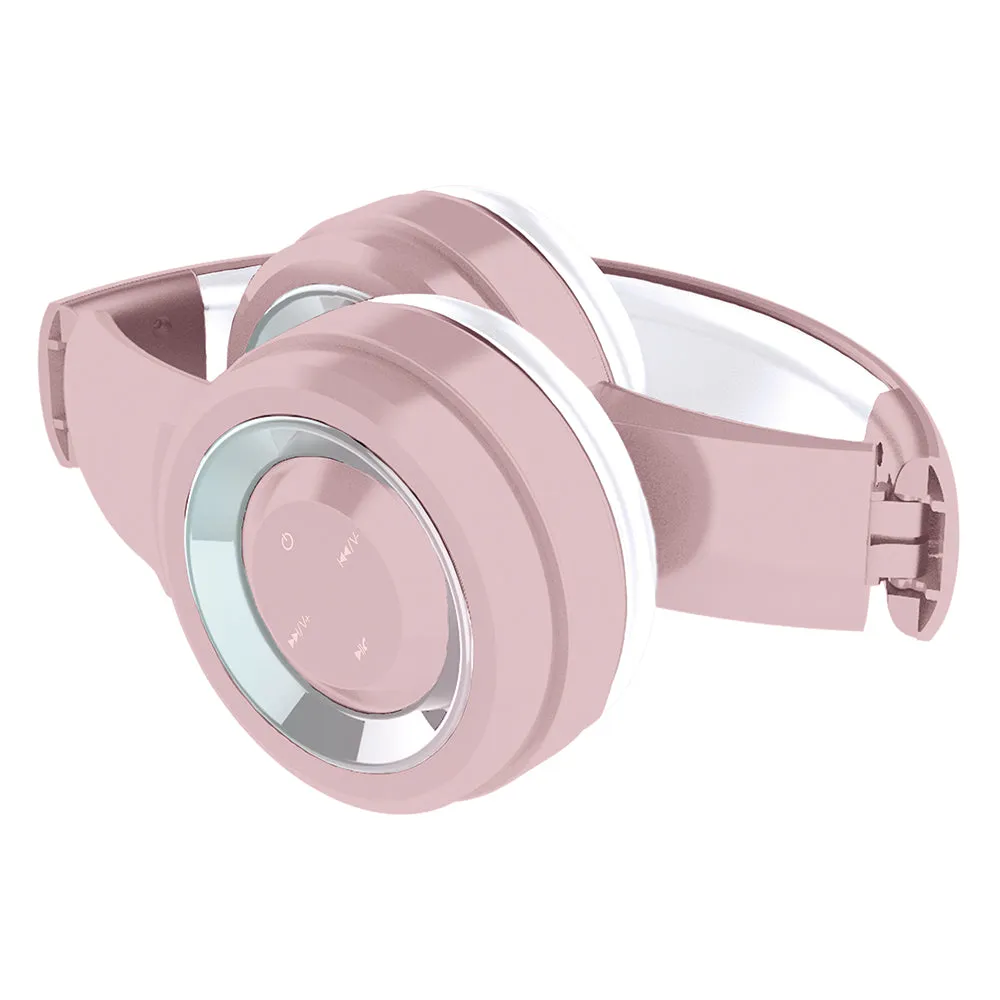 Lyrix Over Ear Foldable Bluetooth Headphones