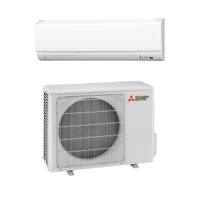 Mitsubishi 12,000 BTU P-Series Wall Mounted Single Zone Heat Pump System (PKA-A12LA & PUZ-A12NKA7)