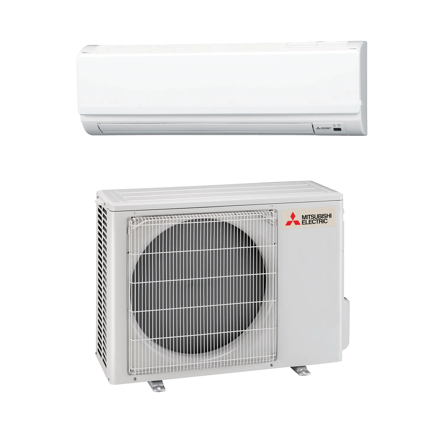 Mitsubishi 12,000 BTU P-Series Wall Mounted Single Zone Heat Pump System (PKA-A12LA & PUZ-A12NKA7)