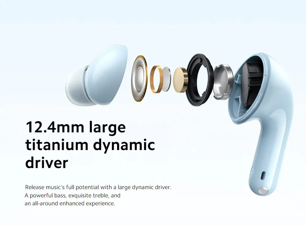 New Global Version Xiaomi Redmi Buds 6 Lite earphone Up to 40dB wide frequency active noise cancellation* Up to 38 hours headset