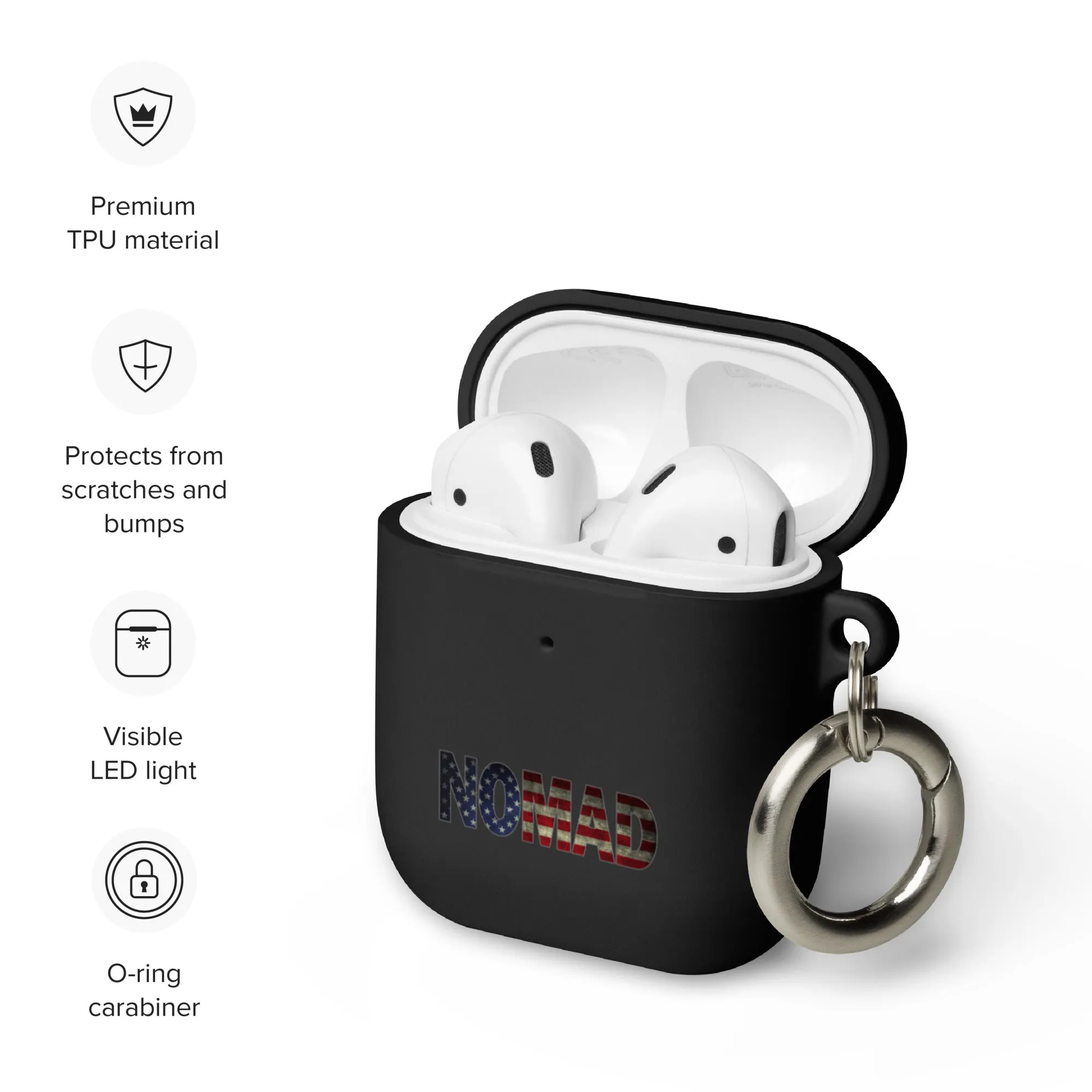 Nomad American Flag AirPods Case