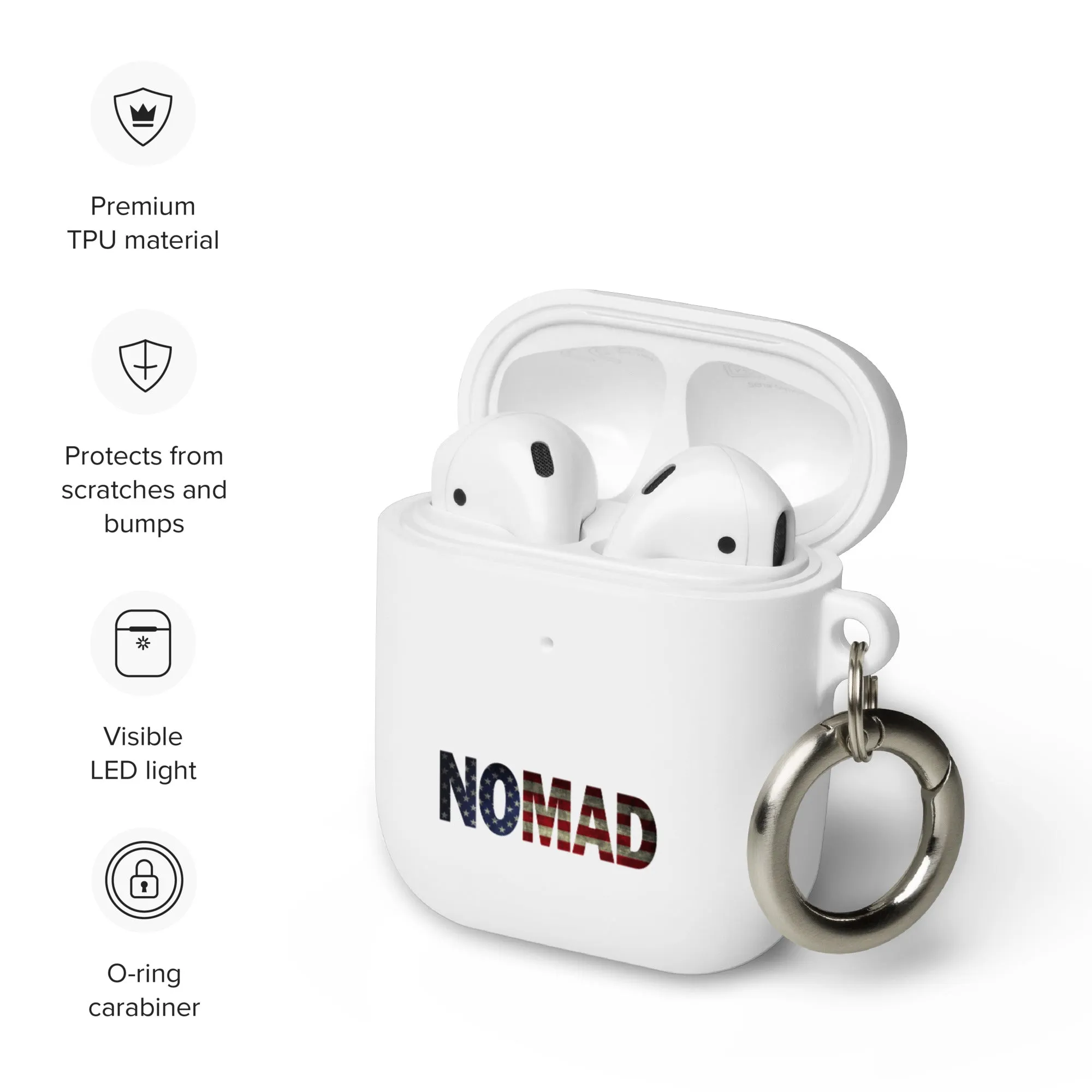 Nomad American Flag AirPods Case