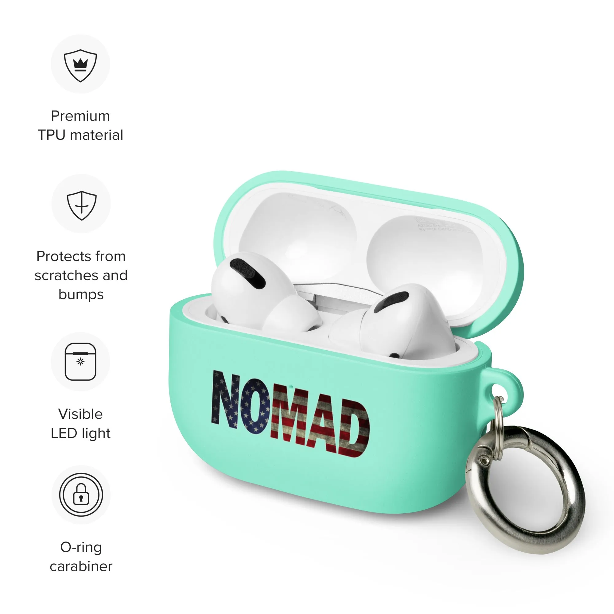 Nomad American Flag AirPods Case