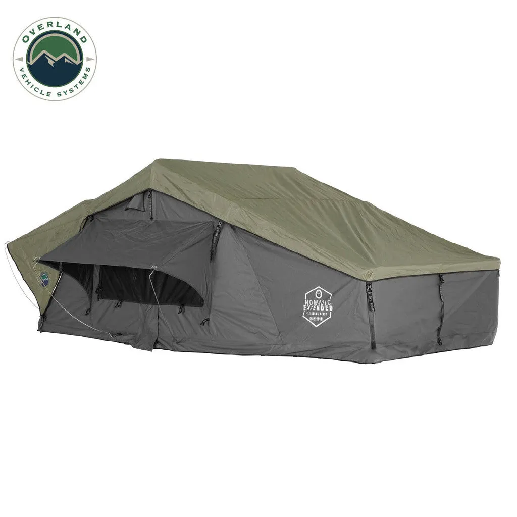 Overland Vehicle Systems Nomadic 4 Extended Roof Top Tent