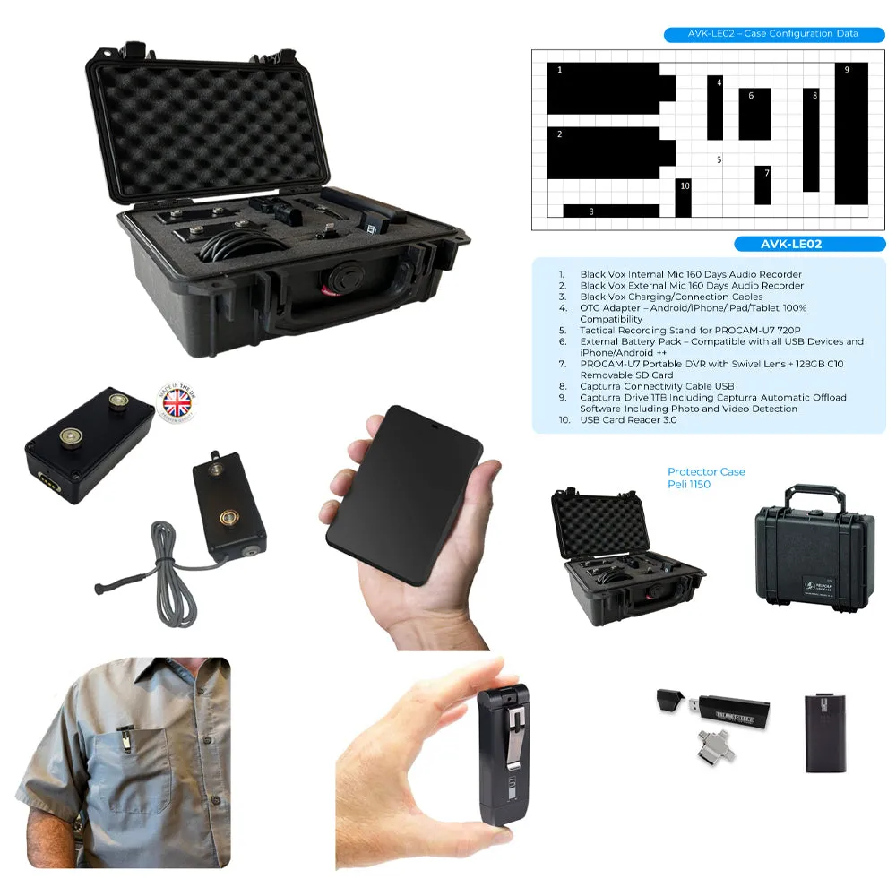 PBN-TECH AVKITS – AVK-LE02 PI Surveillance Kit