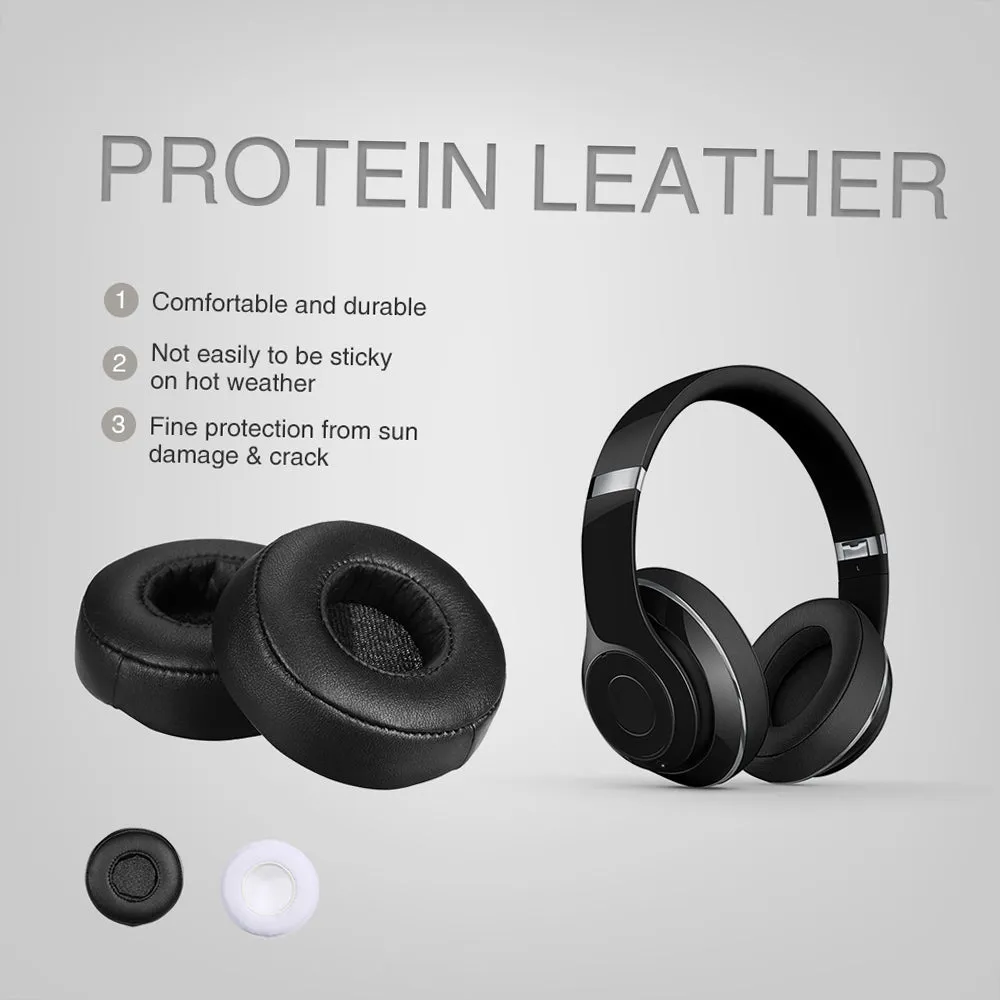 Replacement Memory Headphones Ear Pad Protein Leather