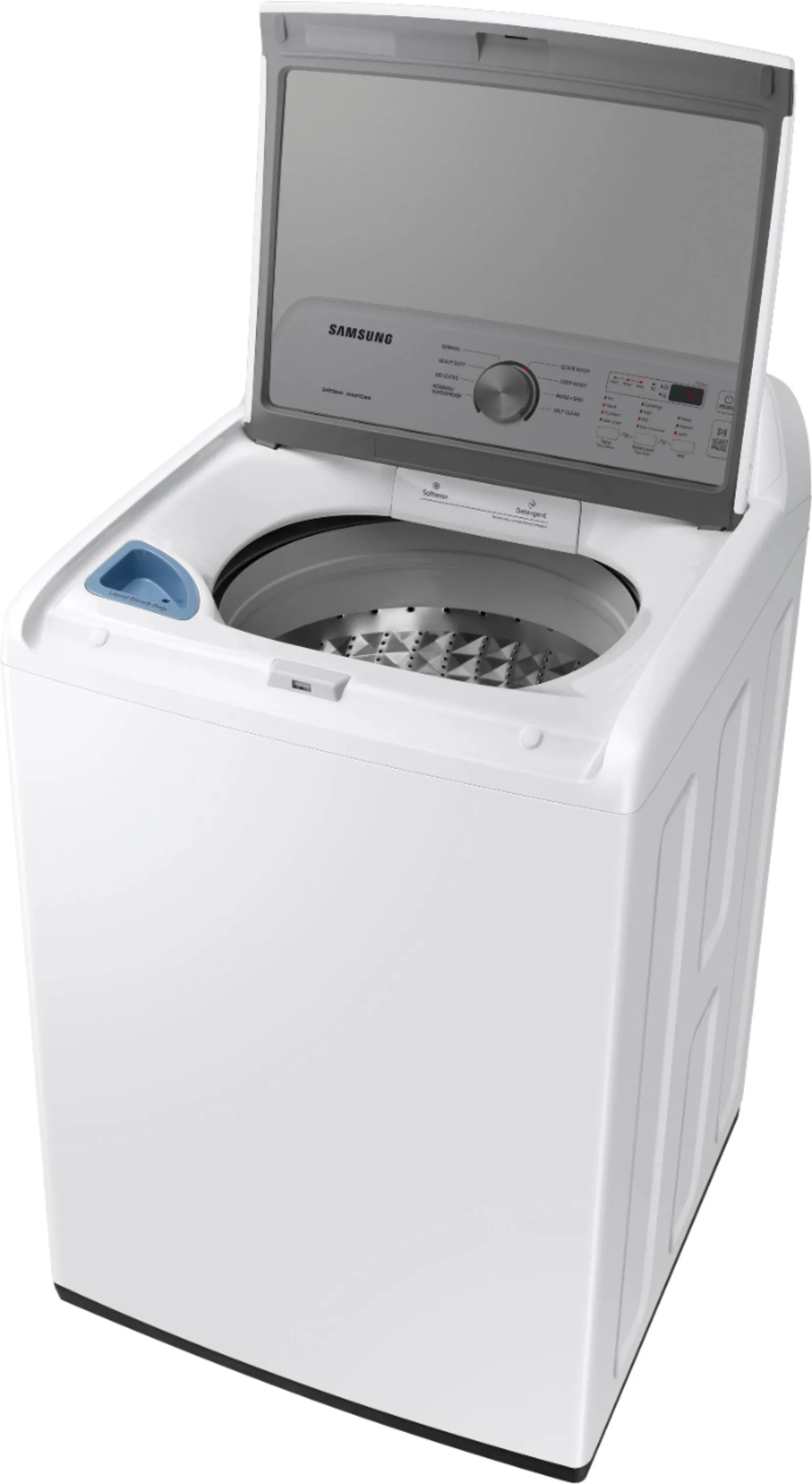 Samsung - 4.5 cu. ft. 8-Cycle Top Load Washer with Vibration Reduction Technology  - White