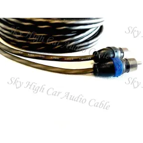 SKY HIGH CAR AUDIO TWISTED 2-CHANNEL TWISTED RCA