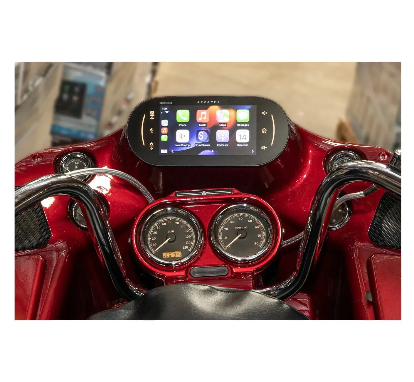 Sound Stream HDHU.9813RG Headunit - Harley Davidson Plug and Play Radio RoadGlide 98-13