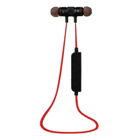 Sweat-proof Wireless Neckband Earbuds for Gym, Running, Hiking - Call Alert, Number Broadcast - In-Ear, Headsets