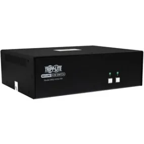 Tripp Lite by Eaton Secure KVM Switch, 2-Port, Dual Head, HDMI to HDMI, 4K, NIAP PP4.0, Audio, TAA