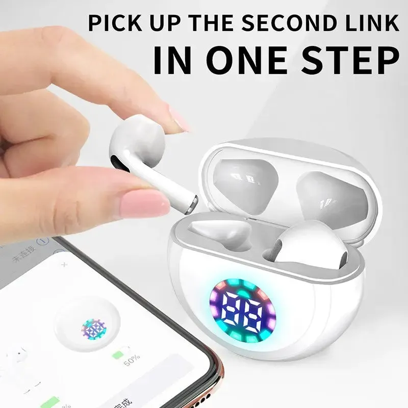 TWS Wireless Bluetooth Earphones Earbuds LED Digital