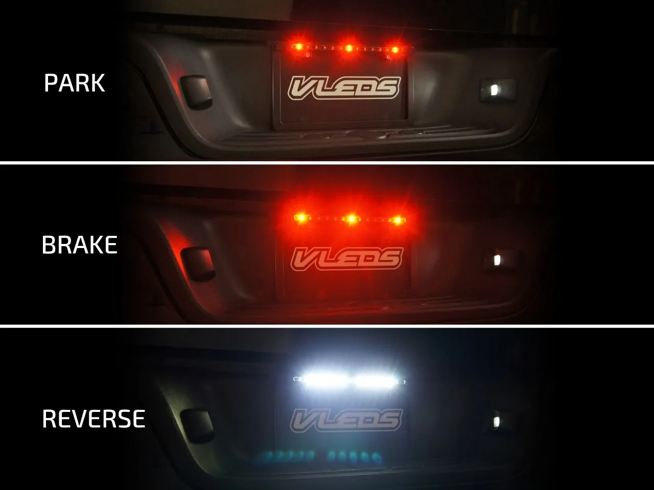 Universal LP-X License Plate Light Bar