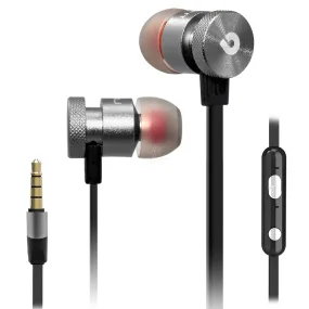 Universal Super Bass Noise Isolating Earphone, Black