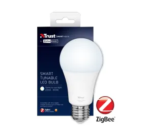 Zigbee Tunable LED Bulb (E27) Cool to Warm White, ZLED-TUNE9, Trust Smart Home